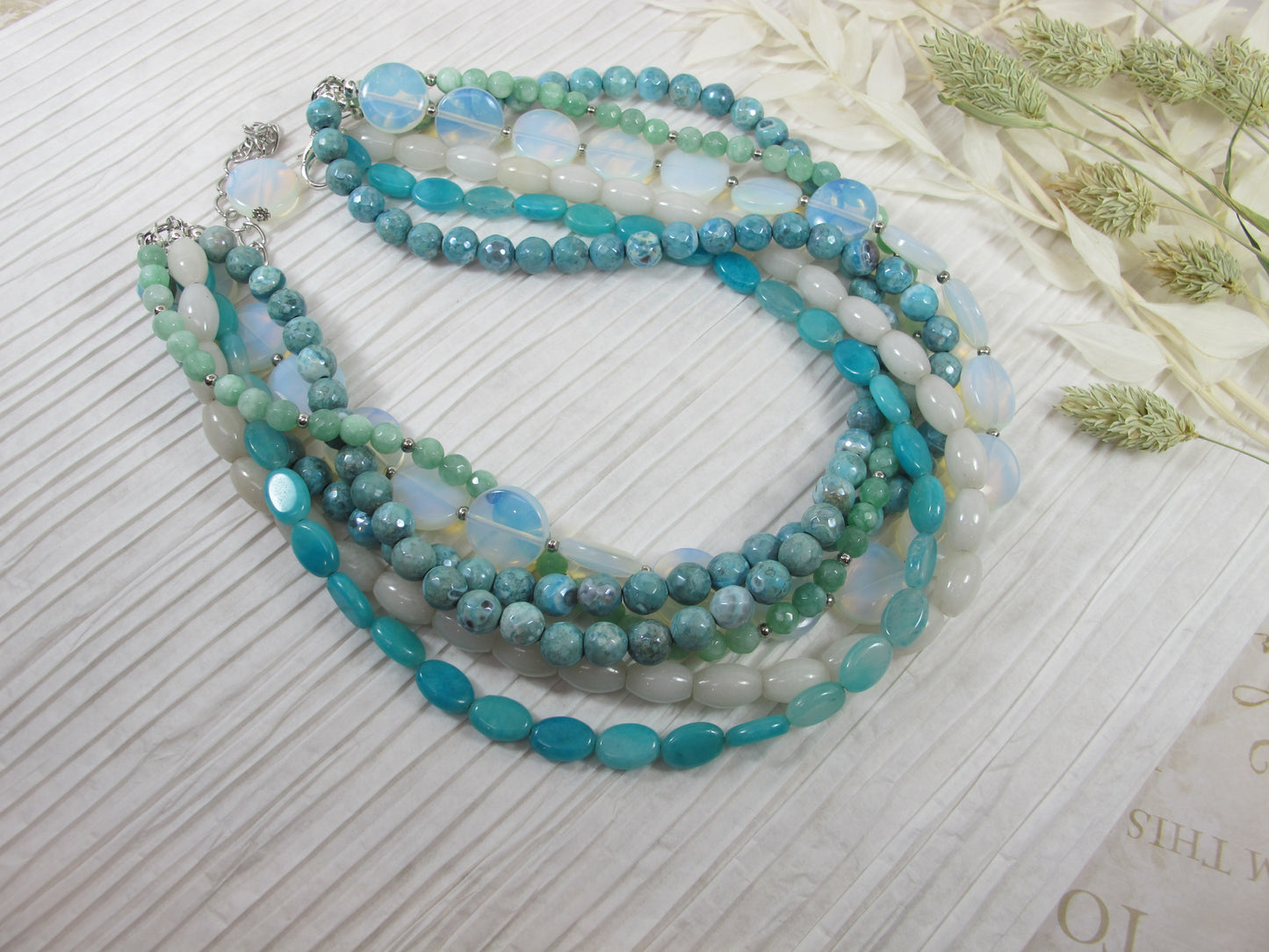 Chunky turquoise necklace, turquoise and baroque pearl necklace, statement turquoise necklace, baroque Pearl Necklace