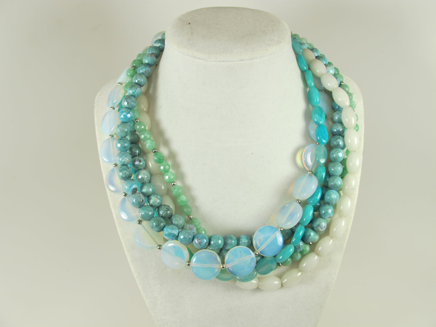 Chunky turquoise necklace, turquoise and baroque pearl necklace, statement turquoise necklace, baroque Pearl Necklace