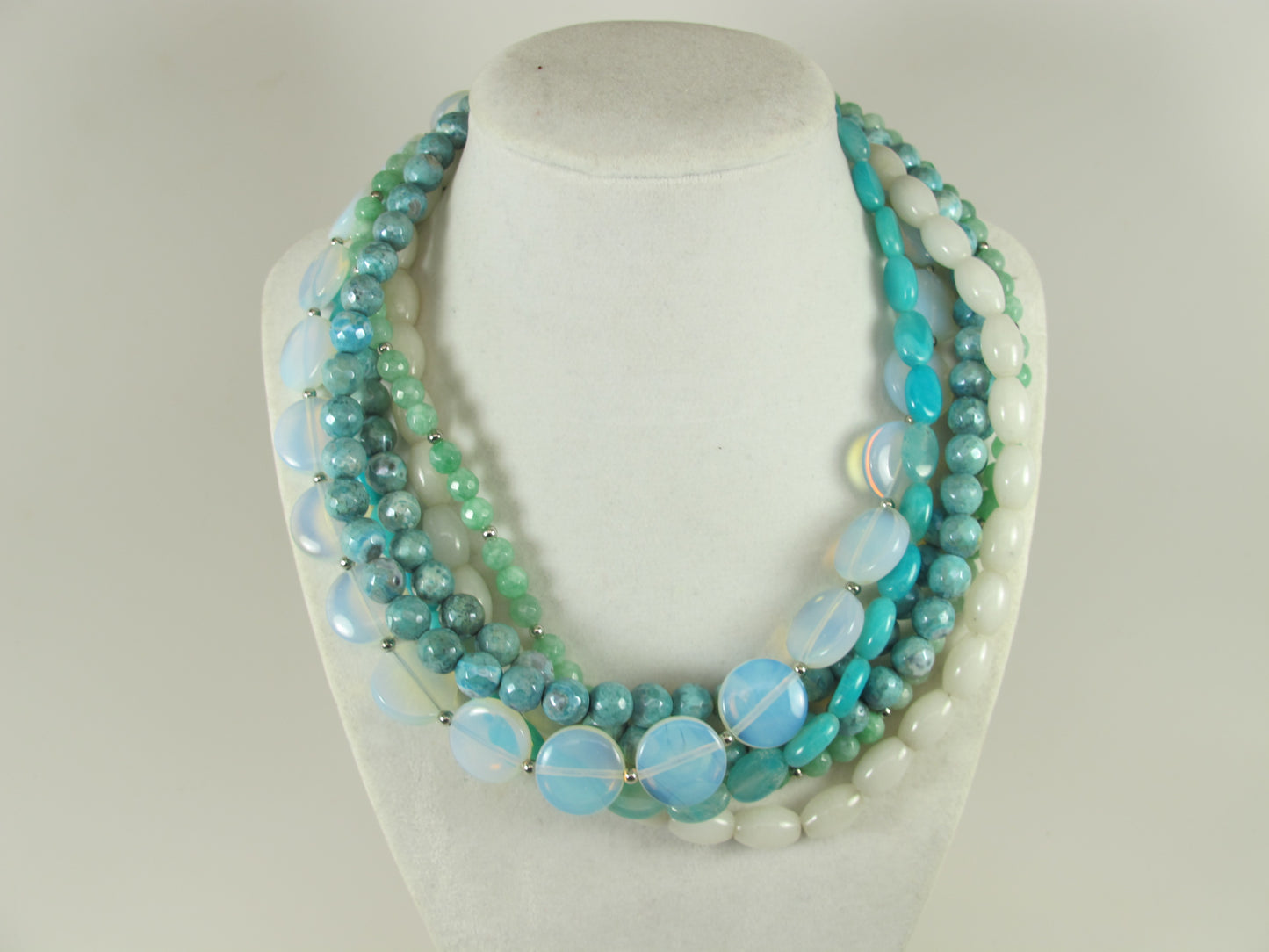 Chunky turquoise necklace, turquoise and baroque pearl necklace, statement turquoise necklace, baroque Pearl Necklace