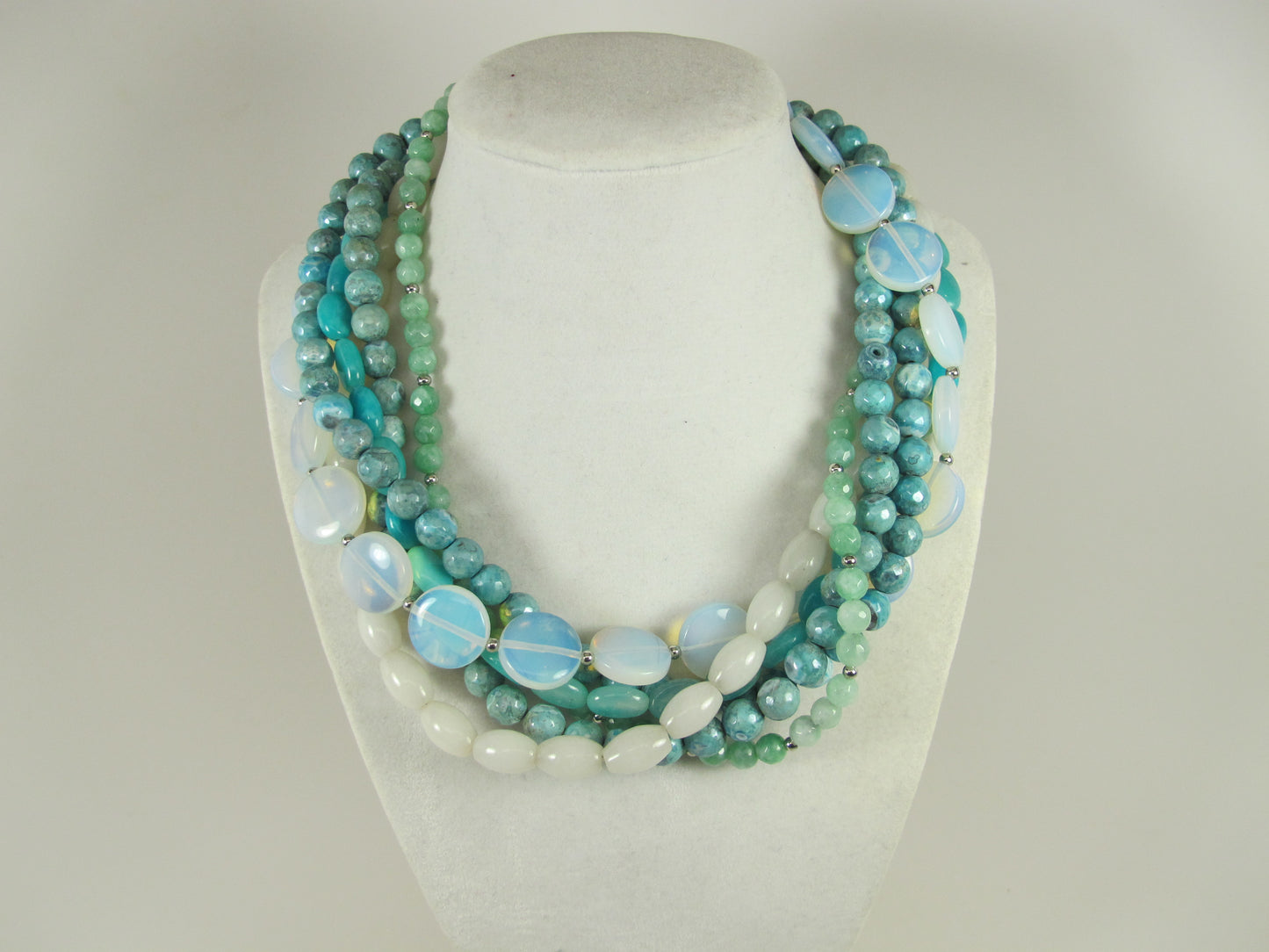 Chunky turquoise necklace, turquoise and baroque pearl necklace, statement turquoise necklace, baroque Pearl Necklace
