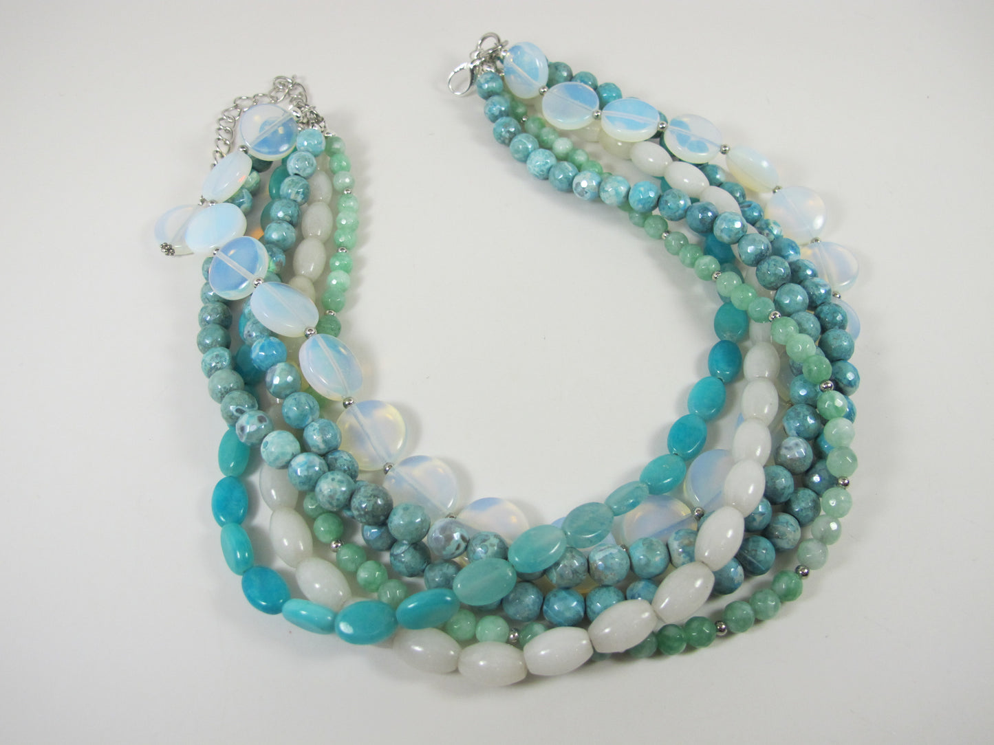 Chunky turquoise necklace, turquoise and baroque pearl necklace, statement turquoise necklace, baroque Pearl Necklace
